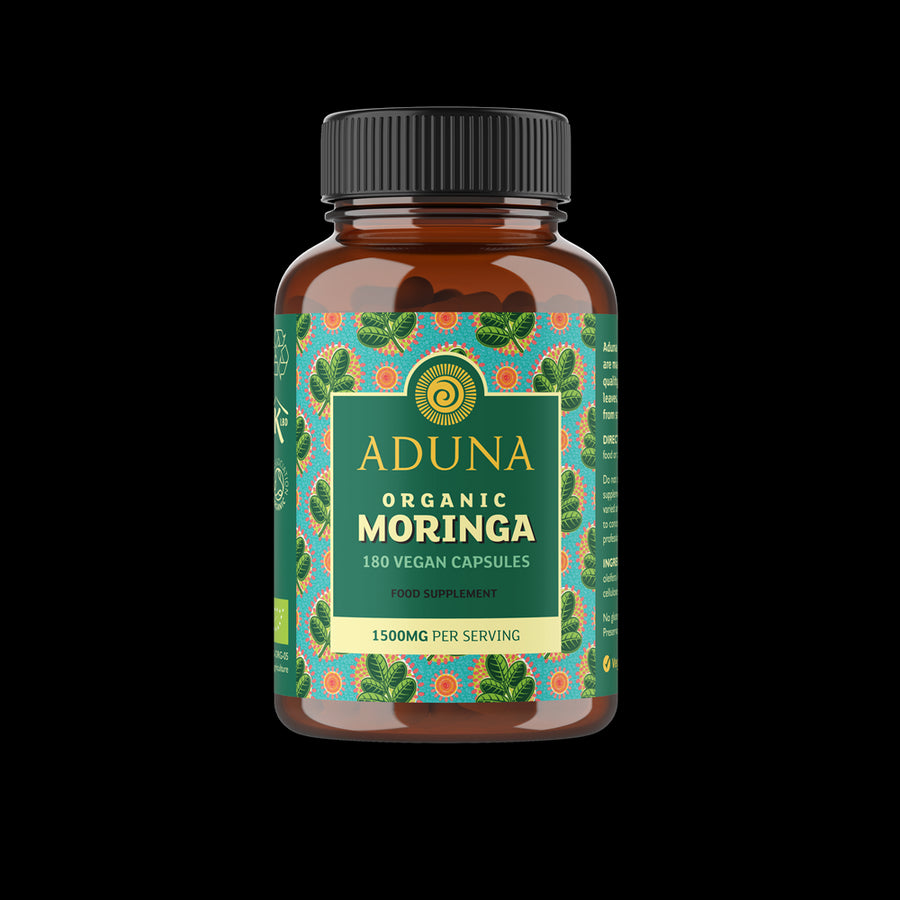 Aduna Organic Moringa Capsules (180 capsules)