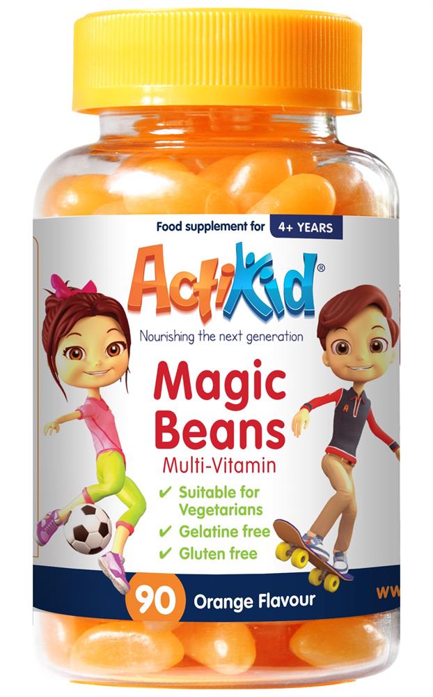 Magic Beans Multi-Vit Orange 90 Gummies
