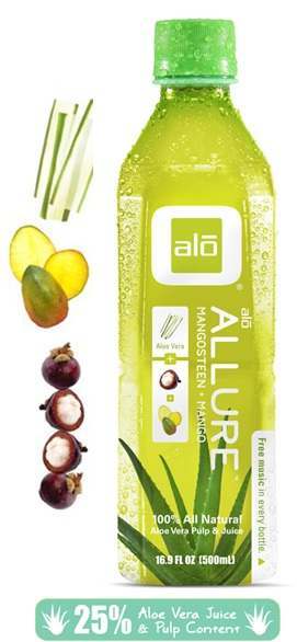 Alo Allure - Aloe Vera, Mango & Mangosteen Juice 500ml