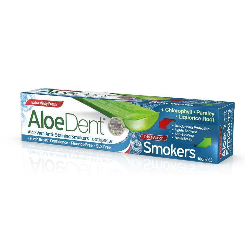 AloeDent Triple Action Smokers Toothpaste 100ml