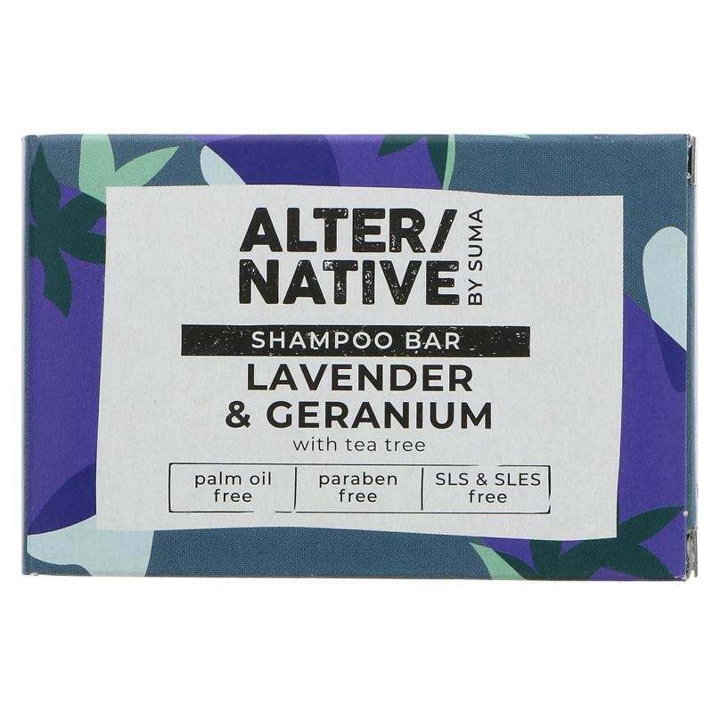 Alter/Native Lavender & Geranium Shampoo Bar 95g