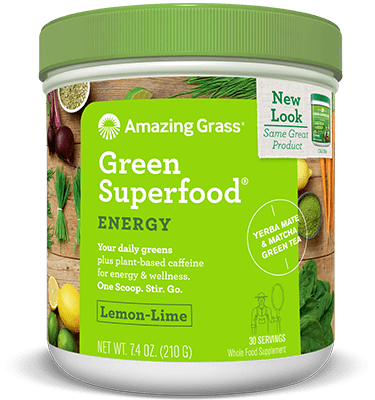 Amazing Grass Green Superfood Energy Lemon Lime 210g