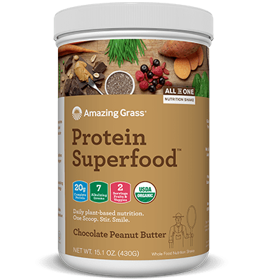 Amazing Grass Protein Superfood Chocolate Peanut Butter 430g