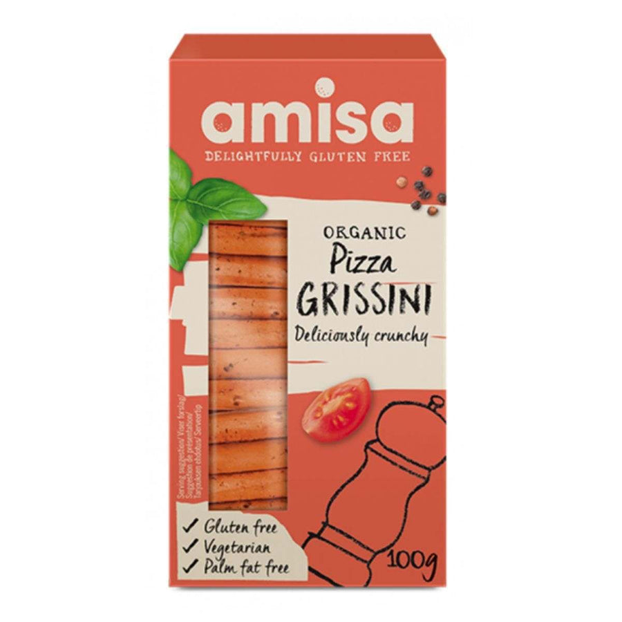 Amisa Organic Gluten Free Pizza Grissini 100g