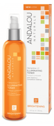 Andalou Naturals Clementine + C Illuminating Toner 178ml