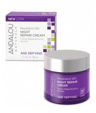 Andalou Naturals Resveratrol Q10 Night Repair Cream 50ml