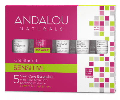 Andalou Naturals 1000 Roses Get Started Kit