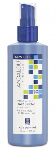 Andalou Naturals Argan Stem Cells Age Defying Hair Spray 178ml