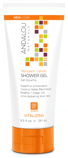 Andalou Naturals Mandarin Vanilla Vitalizing Shower Gel 251ml