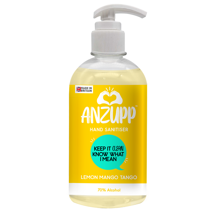 Anzupp Keep It Clean Know What I Mean Sanitiser 500ml 