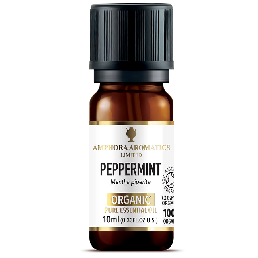 Amphora Aromatics Peppermint Organic Essential Oil 10ml