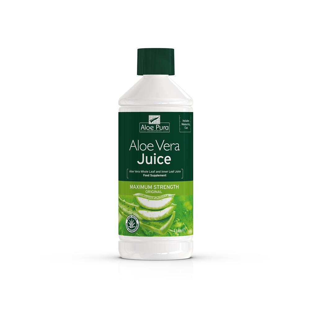 Aloe Pura Maximum Strength Aloe Vera Juice 1 Litre