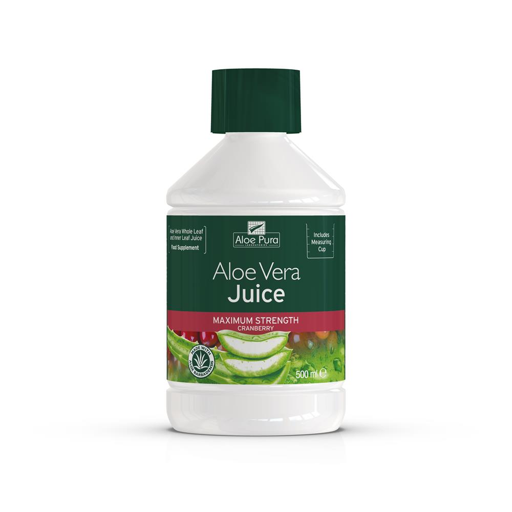Aloe Pura Aloe Vera Cranberry Juice 500ml