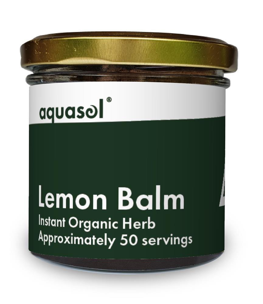 AquaSol Instant Lemon Balm Leaf Tea 20g