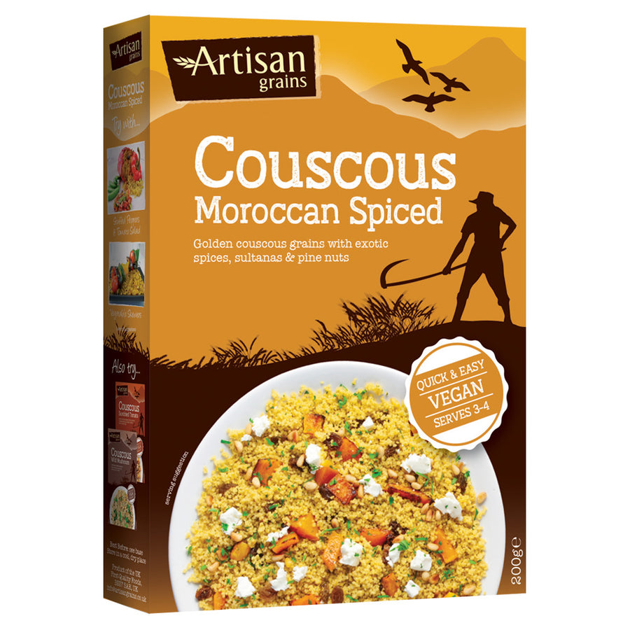 Artisan Grains Moroccan Spiced Couscous 200g - Pack of 2