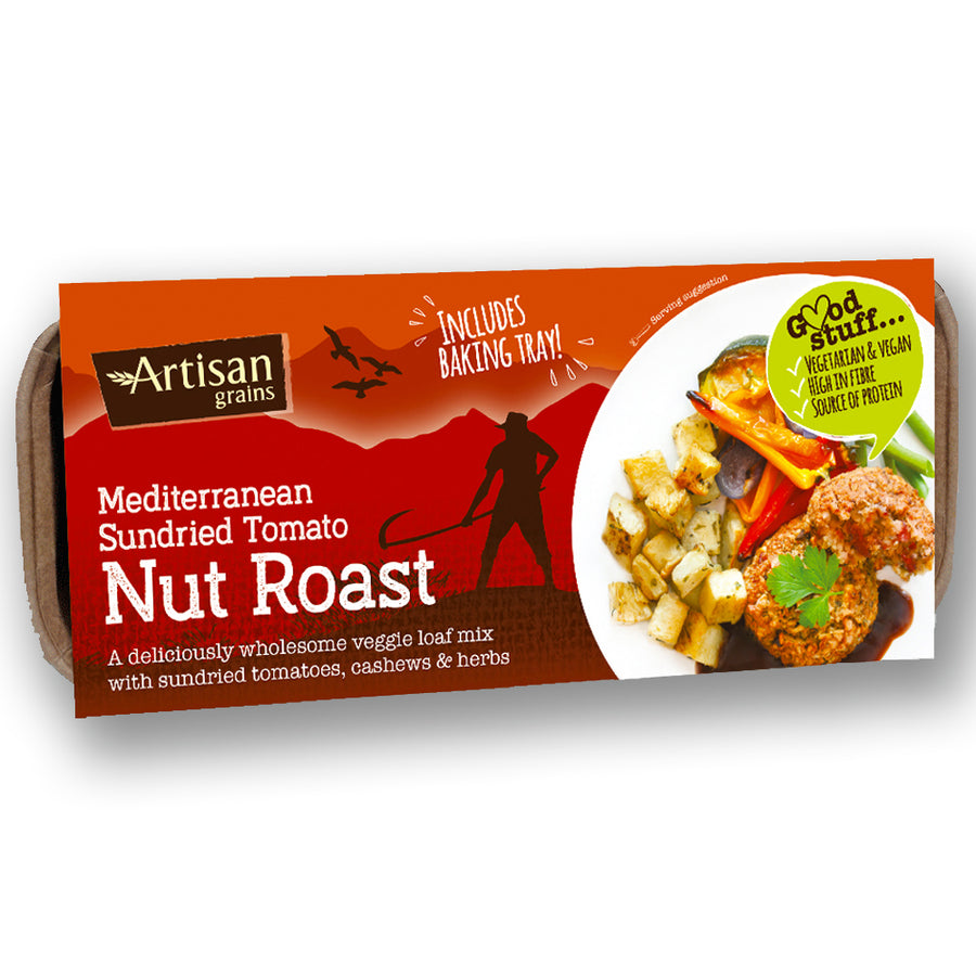 Artisan Grains Mediterranean Sundried Tomato Nut Roast Mix 200g