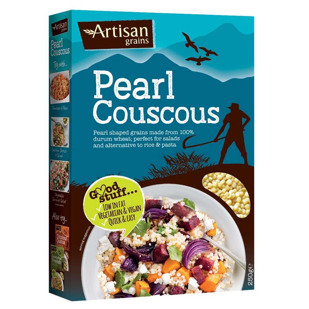 Artisan Grains Pearl Couscous 250g - Pack of 2