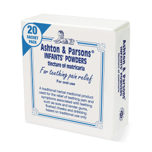 Ashton & Parsons Infant Teething Powder 20 Sachets - Pack of 3