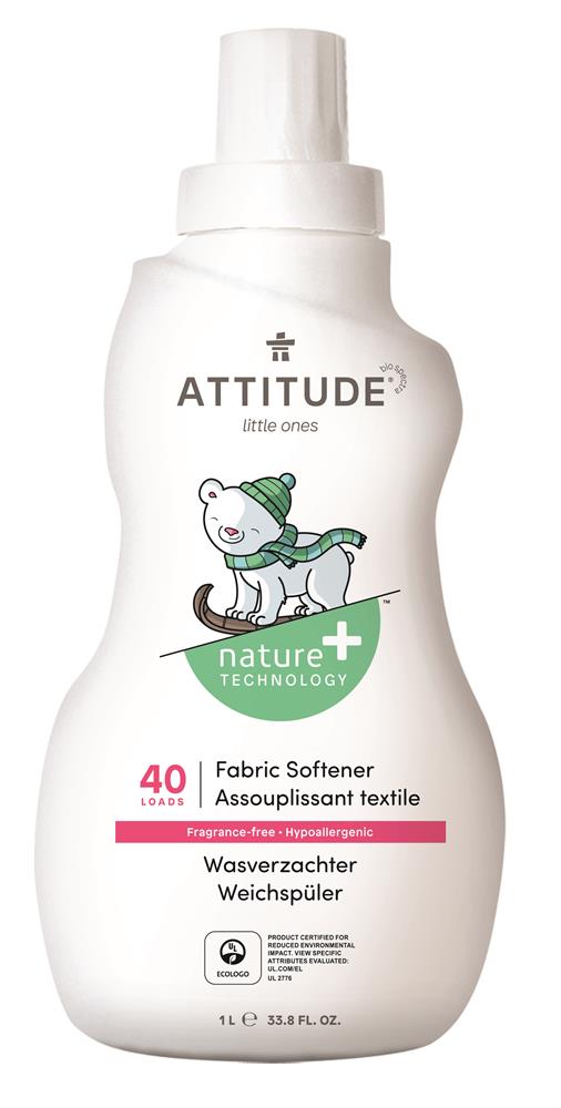 Attitude Fragrance Free Little Ones Fabric Softener 1050ml