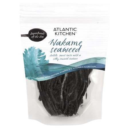 Atlantic Kitchen Organic Wildcrafted Wakame Seaweed 50g