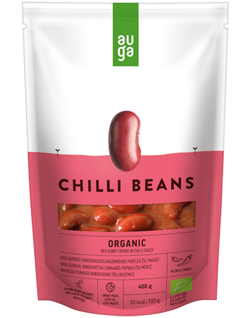 Auga Organic Red Kidney Beans in Spicy Sauce 400g