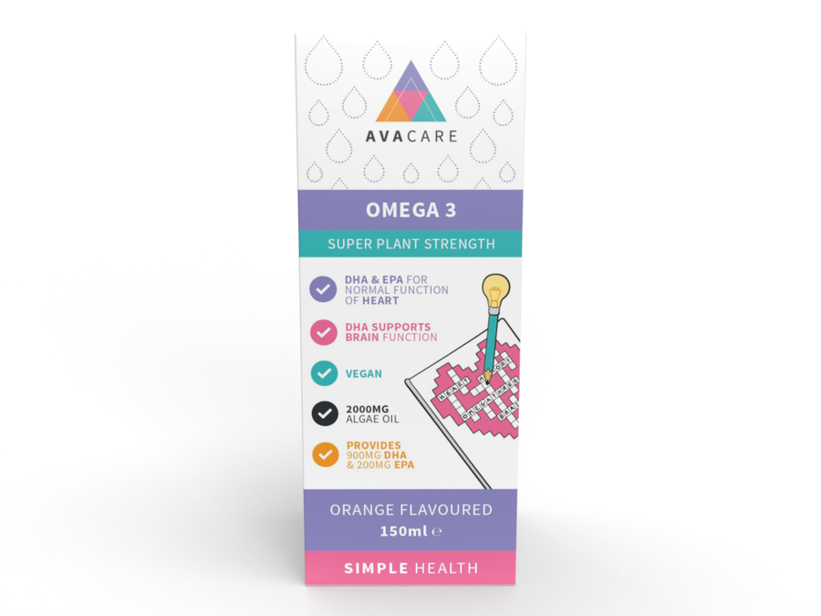 AvaCare Vegan Omega 3 for Adults 150ml