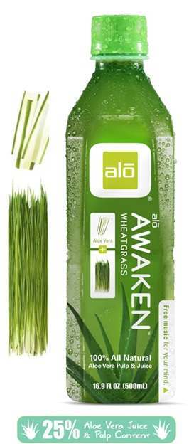Alo Awaken - Aloe Vera & Wheatgrass Juice 500ml