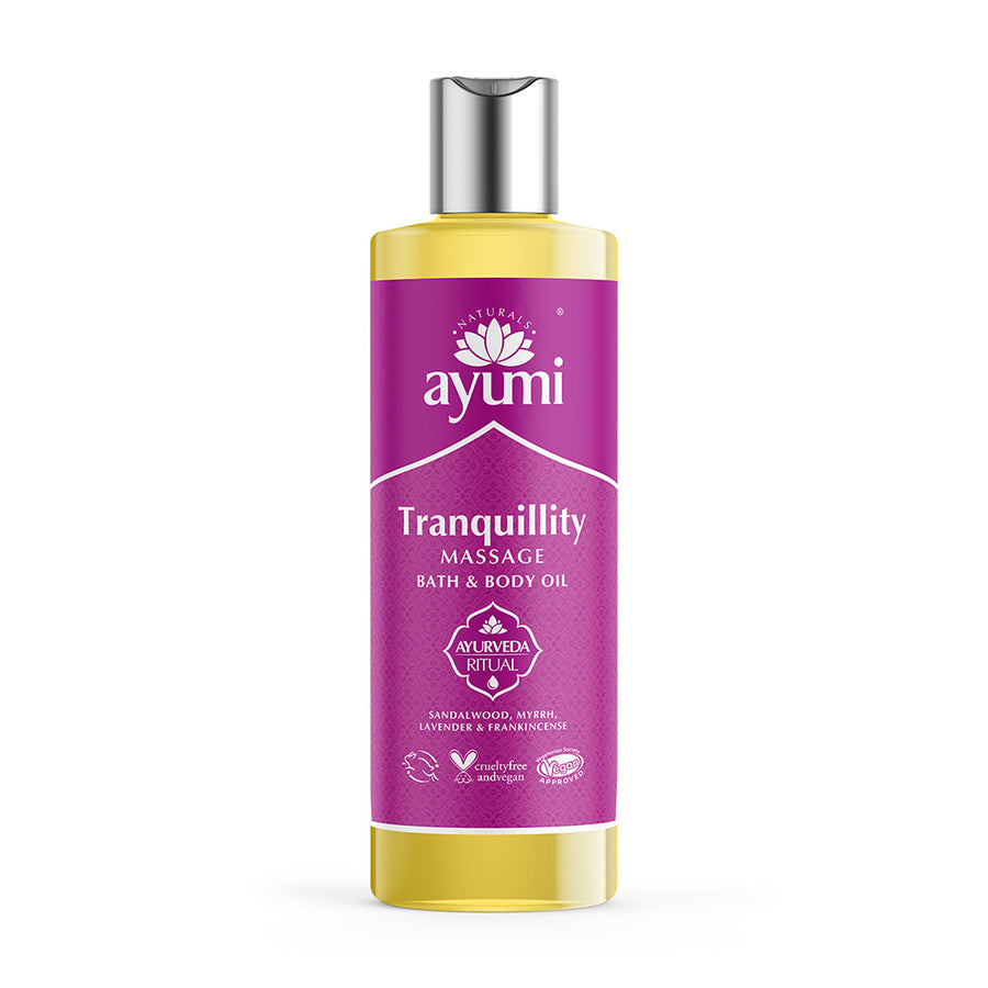 Ayumi Natural Tranquility Massage Bath & Body Oil 250ml