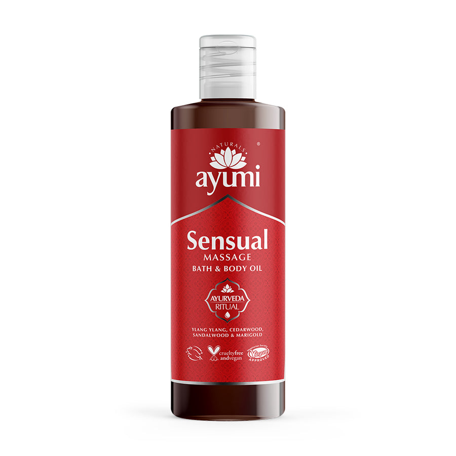 Ayumi Natural Sensual Massage Bath & Body Oil 250ml