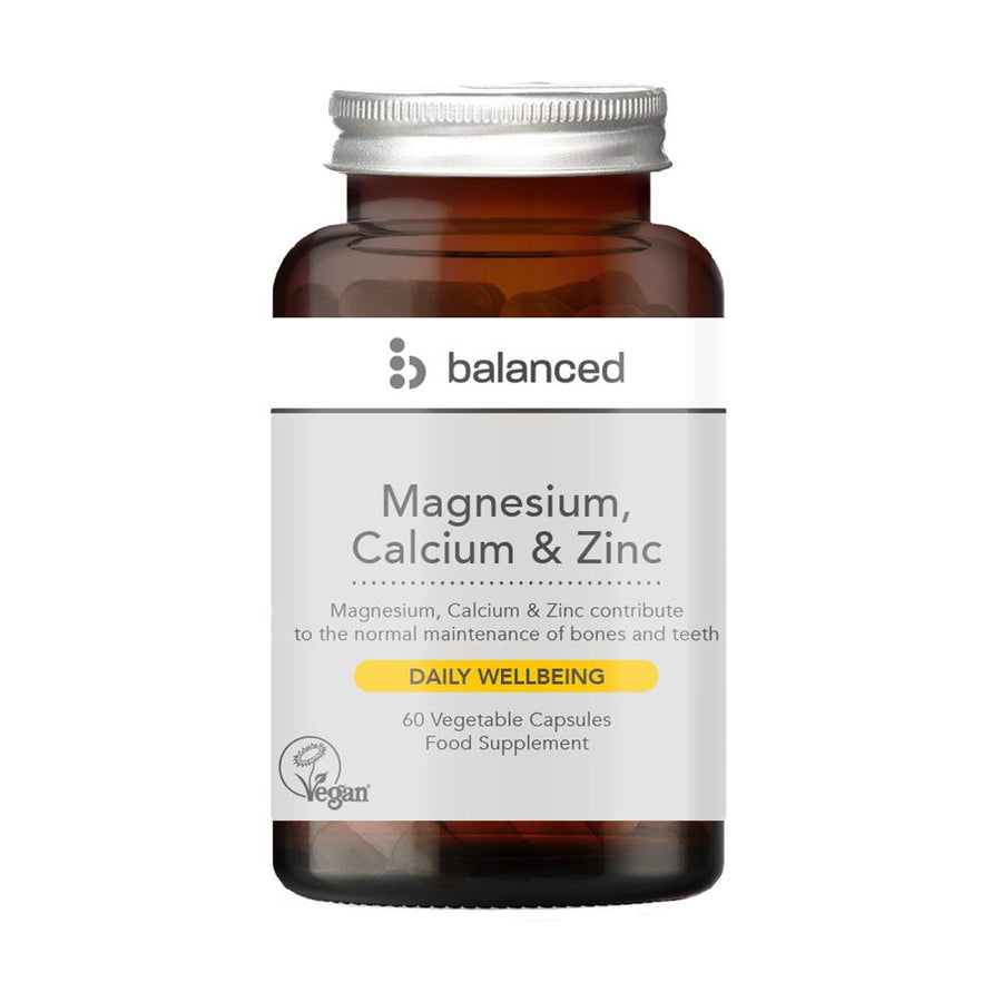 Balanced Magnesium, Calcium & Zinc 60 Capsules