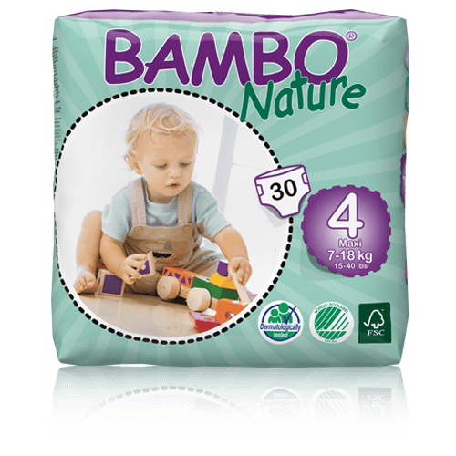 Bambo Nature Maxi Nappies - Size 4