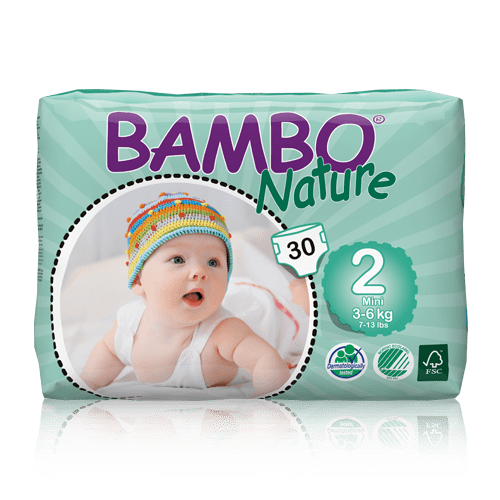 Bambo Nature Mini Nappies - Size 2