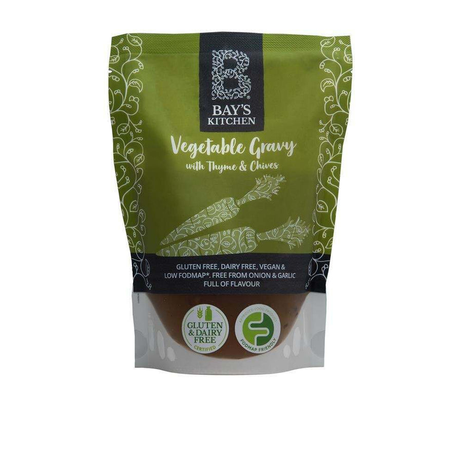 Bays Kitchen Low FODMAP Vegetable Gravy with Thyme & Chives 300g - Pack of 2