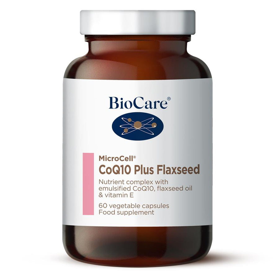 BioCare MicroCell CoQ10 Plus Linseed 60 Capsules