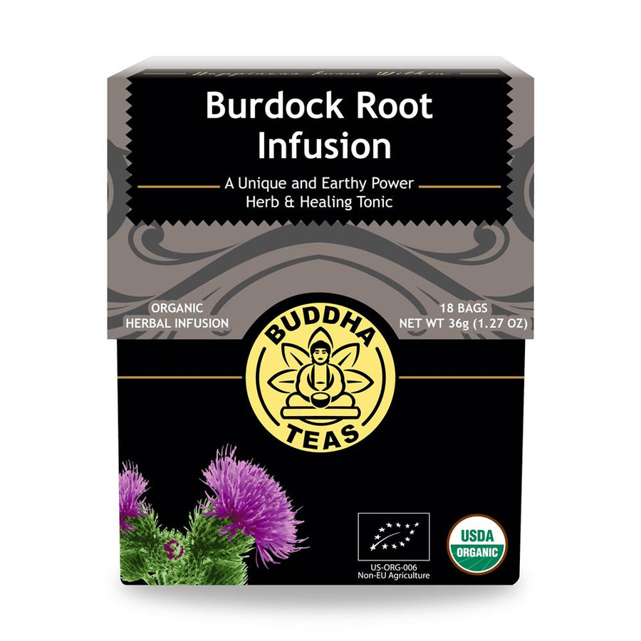 Buddha Teas Burdock Root Infusion - 18 Bags