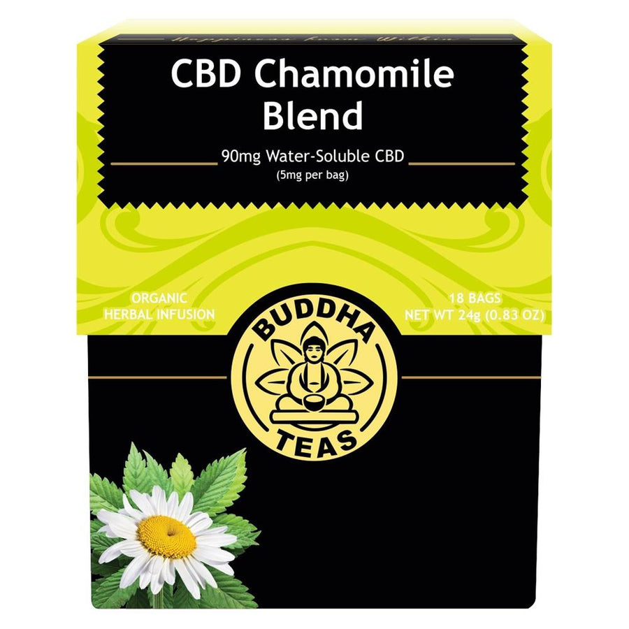 Buddha Teas CBD Chamomile Blend Tea - 18 Bags