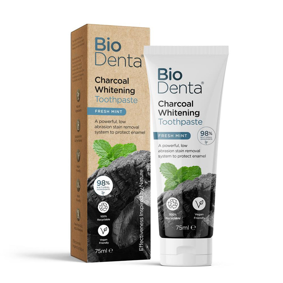 BioDenta Charcoal Whitening Toothpaste 75ml