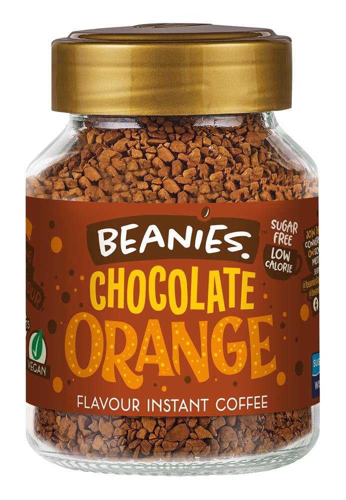 Beanies Chocolate Orange Instant Coffee 50g
