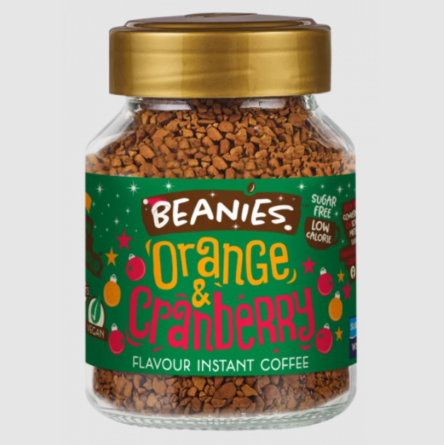 Beanies Orange & Cranberry Coffee 50g