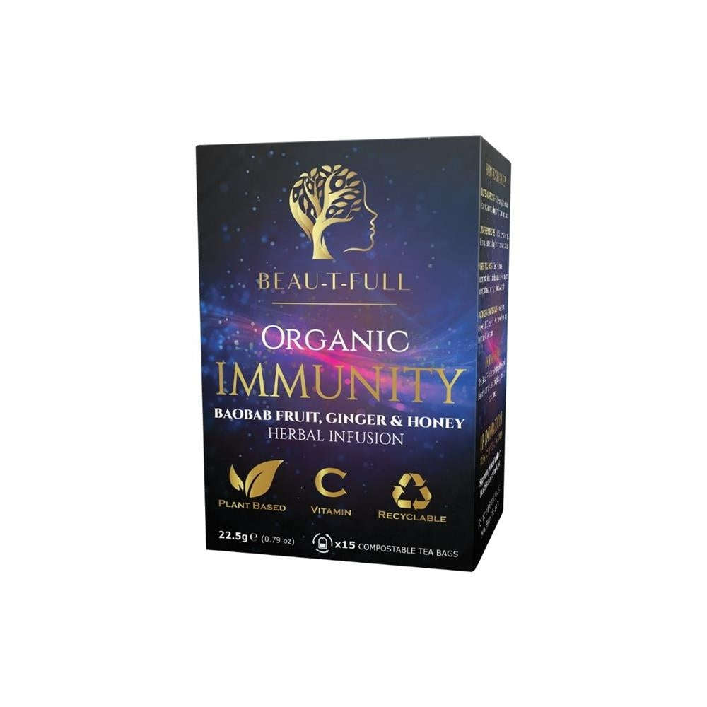 Beau-T-Full Organic Immunity Tea - 15 Bags