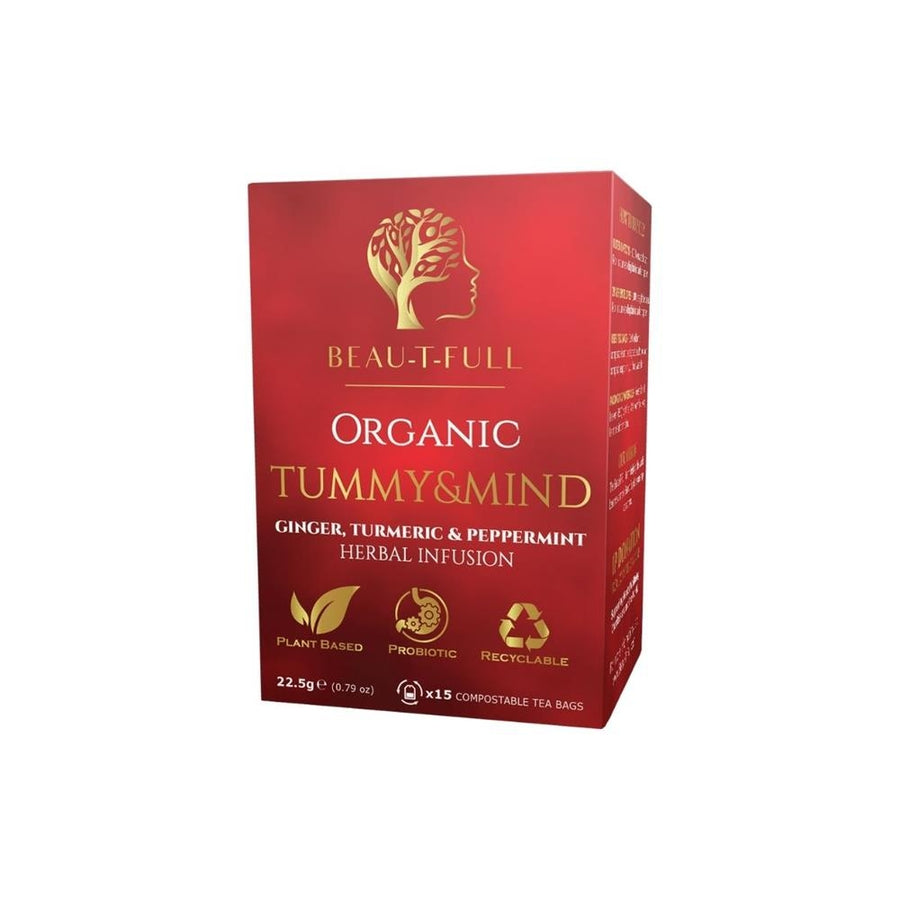 Beau-T-Full Organic Tummy & Mind Tea - 15 Bags