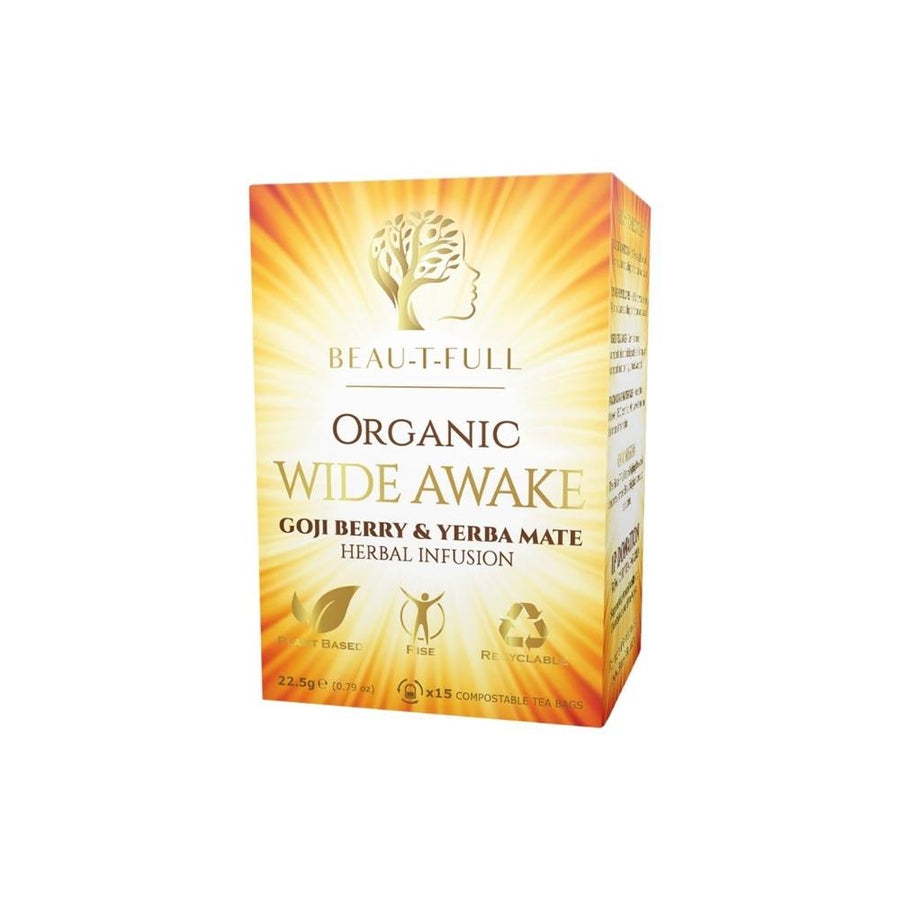 Beau-T-Full Organic Wide Awake Tea - 15 Bags