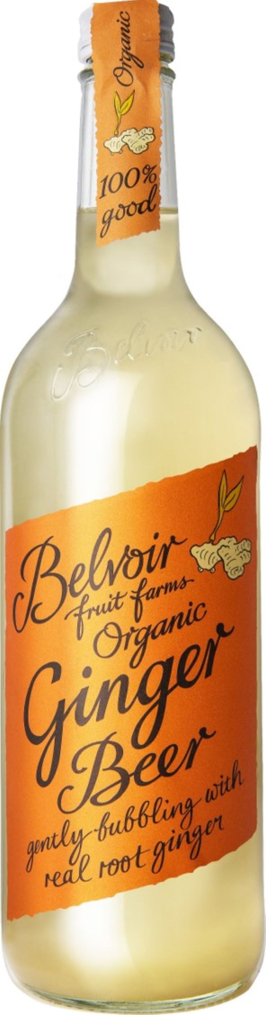 Belvoir Fruit Farms Organic Ginger Beer 750ml