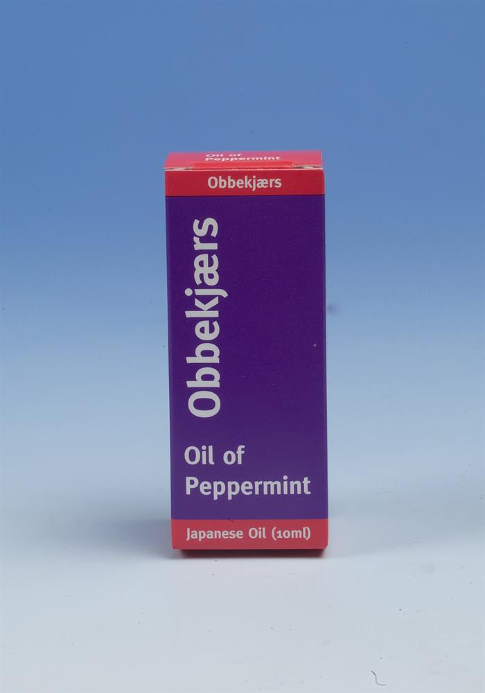 Obbekjaers Japanese Oil of Peppermint 10ml