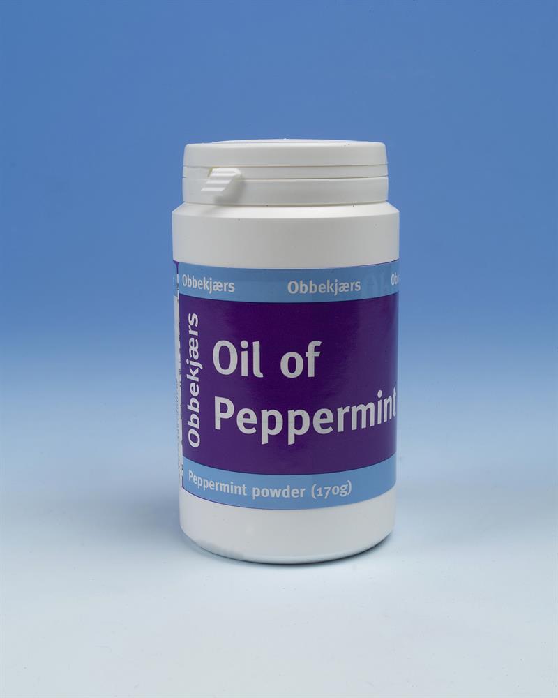 Obbekjaers Oil Of Peppermint in powder 170g