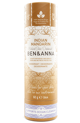 Ben & Anna Indian Mandarin Soda Deodorant - Paper Tube 60g