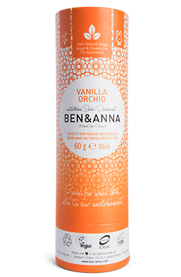 Ben & Anna Vanilla Orchid Soda Deodorant - Paper Tube 60g