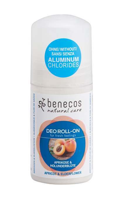 Benecos Natural Apricot & Elderflower Roll On Deodorant 50ml