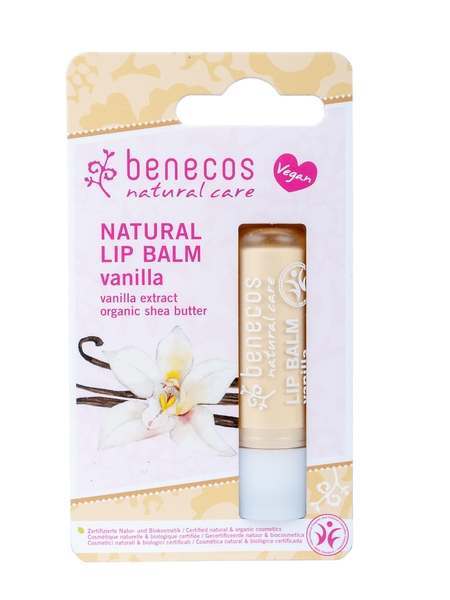 Benecos Natural Lip Balm Vanilla 4.8g