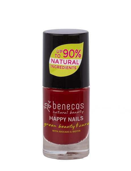 Benecos Natural Nail Polish Cherry Red 5ml